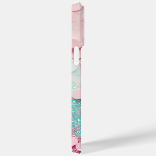 Coques Case-Mate iPhone Parties scintillant Pastel Confetti (Verso / Droite)
