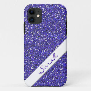 Coque Case-Mate Pour iPhone Parties scintillant personnelle violette
