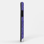 Coques Case-Mate iPhone Parties scintillant personnelle violette (Dos/Droite)