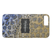 Coques Case-Mate iPhone Parties scintillant Poster de animal Léopard d'or  (Dos (Horizontal))