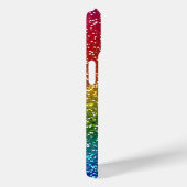 Coques Case-Mate iPhone Parties scintillant Rainbow Sparkle, personnalisée (Verso / Droite)