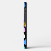 Coques Case-Mate iPhone Parties scintillant Raindrops et Gold (Verso / Gauche)