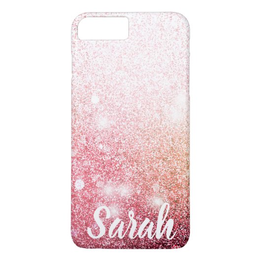 Coques Case-Mate iPhone Parties scintillant rose brillant (Dos)