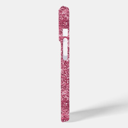 Coques Case-Mate iPhone Parties scintillant rose Faux (Verso / Gauche)