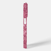 Coques Case-Mate iPhone Parties scintillant rose Faux (Verso / Droite)