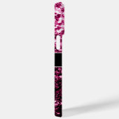 Coques Case-Mate iPhone Parties scintillant rose foncé brillant scintille  (Verso / Droite)