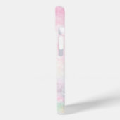 Coques Case-Mate iPhone Parties scintillant rose Joli Motif Bokeh (Verso / Gauche)
