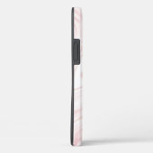 Coques Case-Mate iPhone Parties scintillant rose moderne marbre (Verso / Droite)