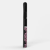 COQUES Case-Mate iPhone PARTIES SCINTILLANT ROSE NOIRE DOMMASQUE VOTRE MON (Dos/Droite)