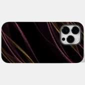 Coques Case-Mate iPhone Parties scintillant rose or noir (Verso (horizontal))