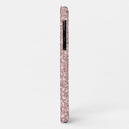 Coques Case-Mate iPhone Parties scintillant rose pâle (Dos/Gauche)