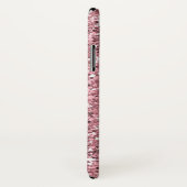 Coques Case-Mate iPhone Parties scintillant rose personnalisée avec votre  (Dos/Droite)