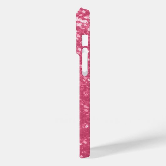 Coques Case-Mate iPhone Parties scintillant rose rose pâle (Verso / Gauche)
