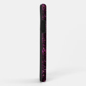 Coques Case-Mate iPhone Parties scintillant rose sombre (Dos/Droite)
