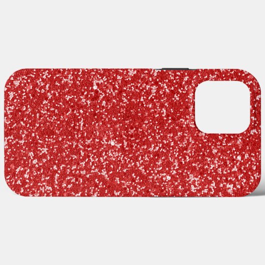 Coques Case-Mate iPhone Parties scintillant rouge (Verso (horizontal))