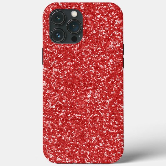 Coques Case-Mate iPhone Parties scintillant rouge (Verso)