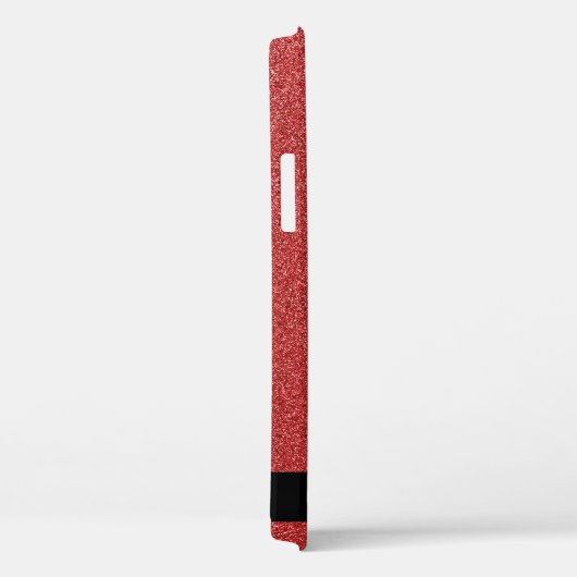 Coques Case-Mate iPhone Parties scintillant rouge, Arrière - plan Parties  (Verso / Droite)