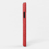 Coques Case-Mate iPhone Parties scintillant rouge, étincelle, Arrière - pl (Dos/Droite)