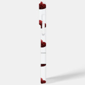 Coques Case-Mate iPhone Parties scintillant rouge étincelles Coeurs motif  (Verso / Gauche)