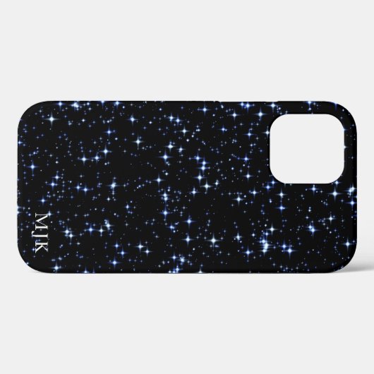 Coques Case-Mate iPhone Parties scintillant scintillantes dans le ciel noc (Verso (horizontal))