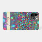 Coques Case-Mate iPhone Parties scintillant tendance Bokeh Gold Confetti-  (Dos (Horizontal))