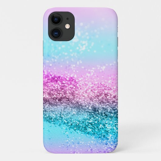 Coques Case-Mate iPhone Parties scintillant Unicorn Girls #16 (Dos)
