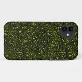 Coques Case-Mate iPhone Parties scintillant vert pomme foncée (Dos (Horizontal))