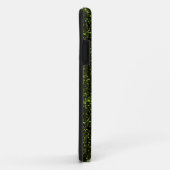Coques Case-Mate iPhone Parties scintillant vert pomme foncée (Dos/Droite)
