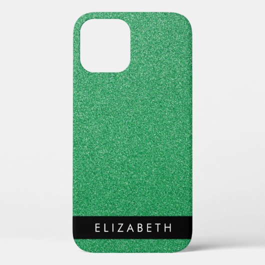 Coques Case-Mate iPhone Parties scintillant verte, Arrière - plan Parties  (Verso)