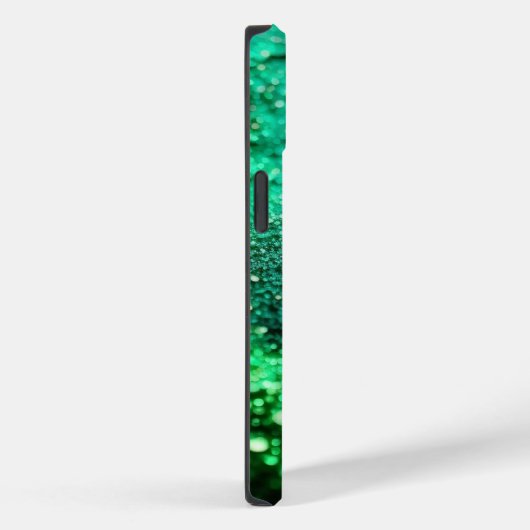 Coques Case-Mate iPhone Parties scintillant verte brillante iPhone Mate Co (Verso / Droite)