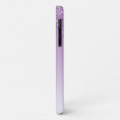 Coques Case-Mate iPhone Parties scintillant Violet Monogramme Étincelles G (Dos/Gauche)