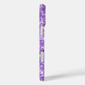 Coques Case-Mate iPhone Parties scintillant violet signature fille (Verso / Droite)