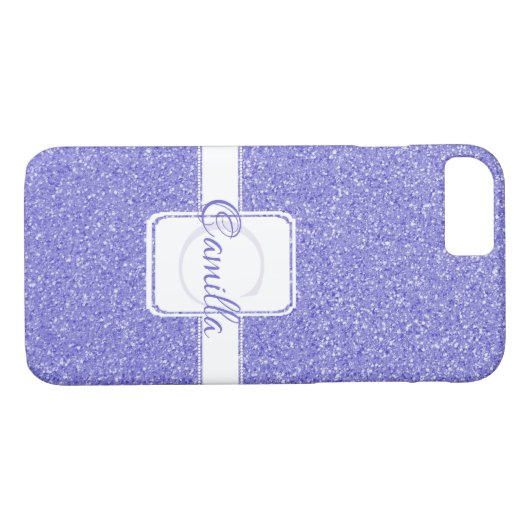 Coques Case-Mate iPhone Parties scintillant violette Coque-coque iphone pe (Dos (Horizontal))