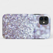 Coques Case-Mate iPhone Parties scintillantes argentées (Dos (Horizontal))