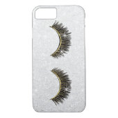Coques Case-Mate iPhone Parties scintillantes argentées modernes de (Dos)