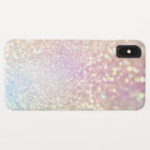 Coques Case-Mate iPhone Parties scintillantes assez iridescentes 1 de (Dos (Horizontal))