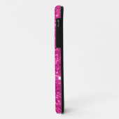 Coques Case-Mate iPhone Parties scintillantes de rose de Faux (Dos/Gauche)