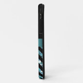 COQUES Case-Mate iPhone PARTIES SCINTILLANTES NOIRES DE CHEVRON DE (Dos/Gauche)