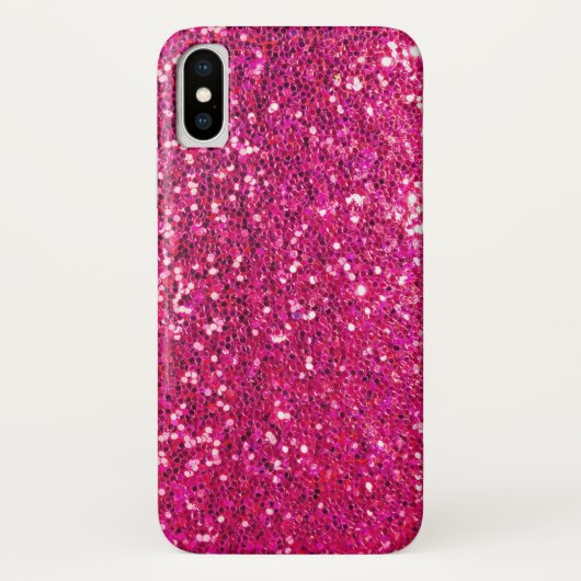 Coques Case-Mate iPhone Parties scintillantes roses (Dos)