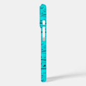 Coques Case-Mate iPhone Partition de musique turquoise (Verso / Gauche)
