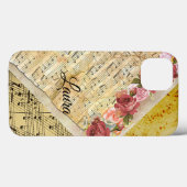 Coques Case-Mate iPhone Partition personnalisée Musique Notes musicales Bo (Verso (horizontal))