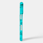 Coques Case-Mate iPhone Partition Turquoise (Verso / Droite)