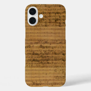 iPhone 16 Plus Case Partition vintage de Johann Sebastian Bach