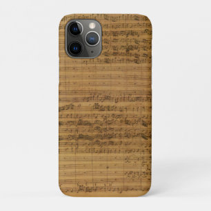 Etui iPhone Case-Mate Partition vintage de Johann Sebastian Bach
