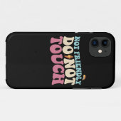 Coques Case-Mate iPhone Pas amical Ne pas toucher Drôle Introverti (Dos (Horizontal))
