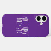 Coques Case-Mate iPhone PAS AUJOURD'HUI COLONISATEUR Drôle Rétro (Verso (horizontal))