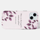 Coques Case-Mate iPhone Pas de charme égal | Jane Austen (Verso (horizontal))