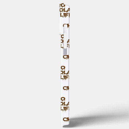 COQUES Case-Mate iPhone PAS DE CHOCOLAT PAS DE VIE (Verso / Gauche)