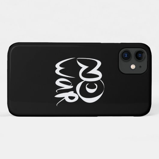 Coques Case-Mate iPhone Pas de guerre (Dos (Horizontal))