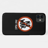 Coques Case-Mate iPhone Pas de guerre juste la paix (Dos (Horizontal))